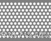 Reikälevy Sinkitty (Zn) 1.0x1250x2500mm R10 T15 40%