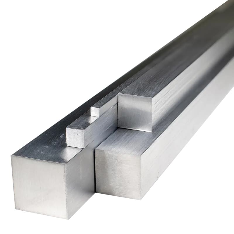 Neliöteräkset Alumiini 36x36mm 3000mm