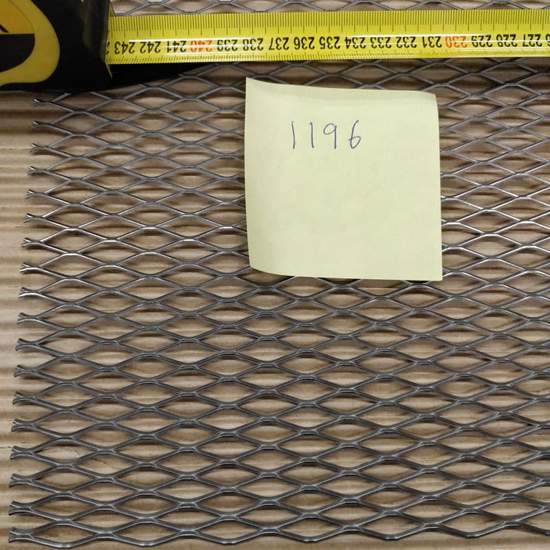Verkkolevyt Teräs 9.5x28.6 2440x1220mm avoin ala 56%