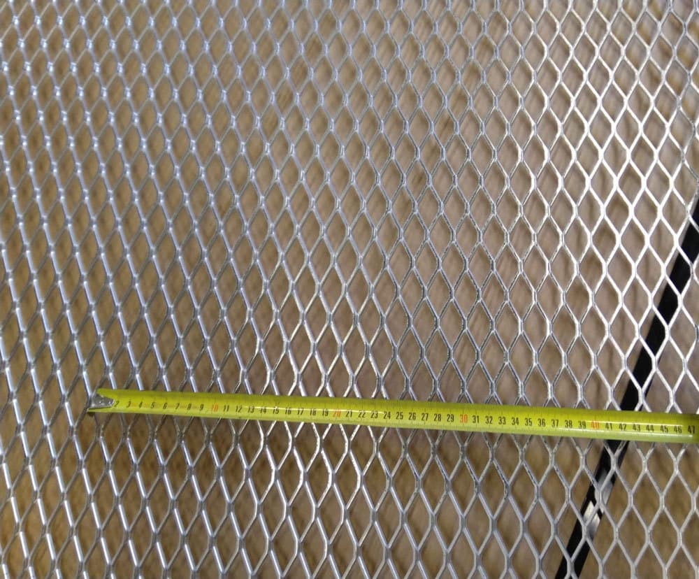 Verkkolevyt Alumiini 22.9x50.8 2500x1250mm avoin ala 72%