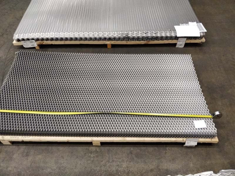 Verkkolevyt Teräs 22.6x50.8 1000x2000mm avoin ala 72%