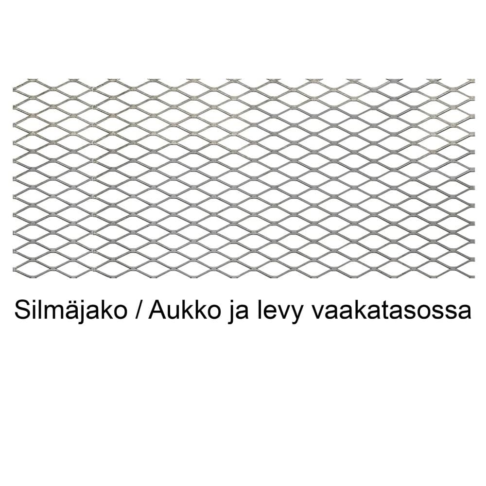 Verkkolevyt RST 3.4x5.8 1250x1250mm avoin ala 52%