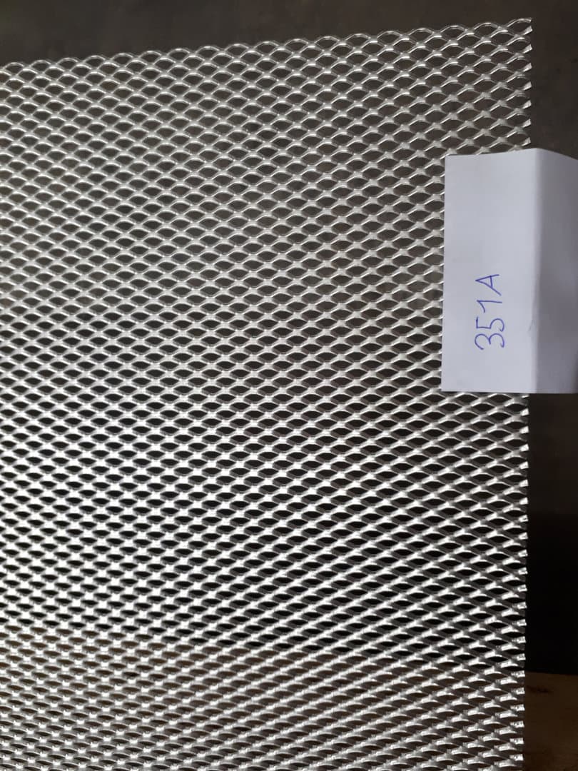 Verkkolevyt Alumiini 5.4x10.2 1250x1250mm avoin ala 45%