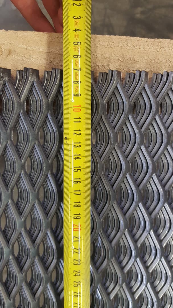 Verkkolevyt Teräs 14x36 1220x2440mm avoin ala 54%