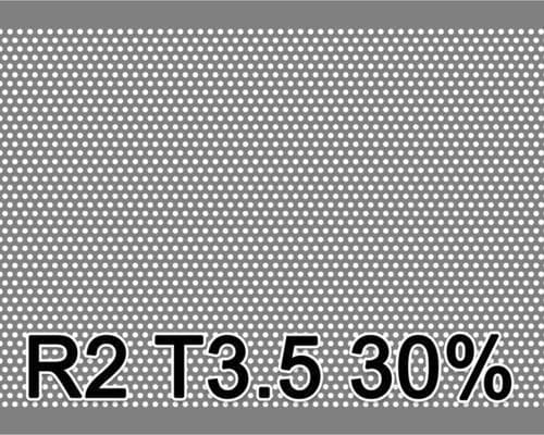 Reikälevyt RST 0.8x1000x2000mm R2 T3.5 29.4%