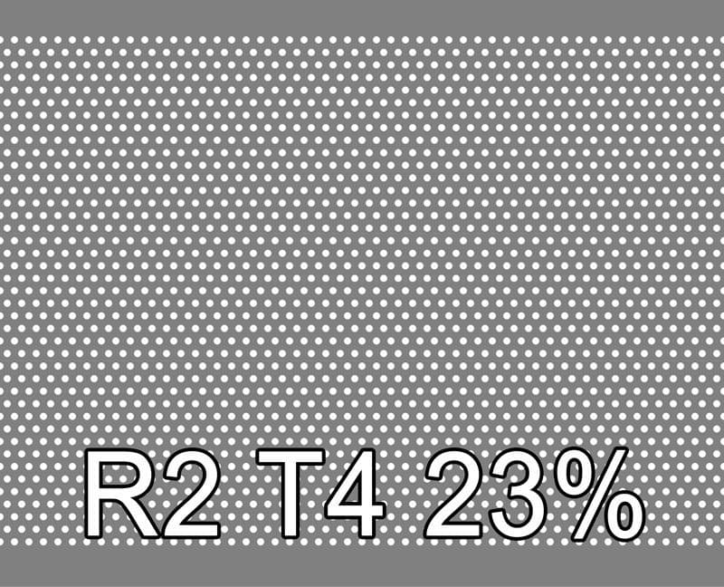 Reikälevyt RST 1.5x1000x2000mm R2 T4 22.5%