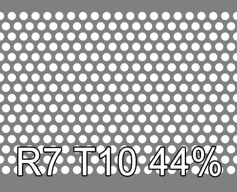 Reikälevyt Teräs 1x1000x2000mm R7 T10 44.1%