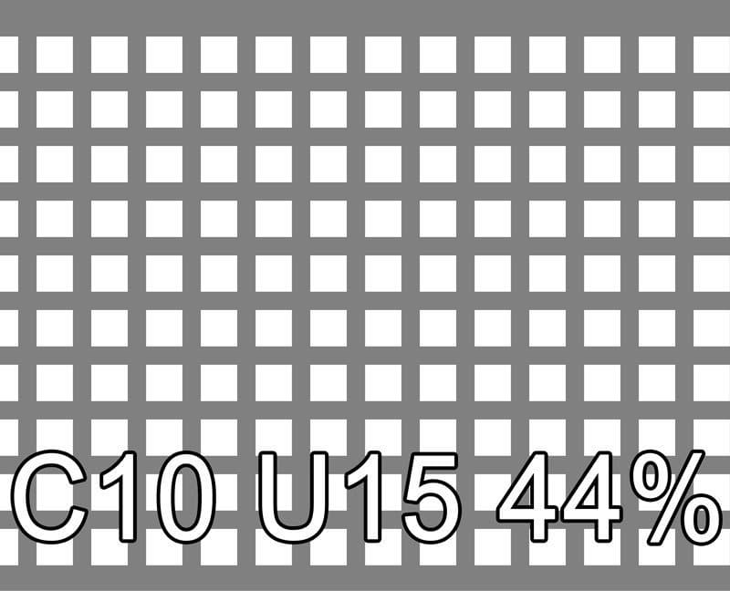 Reikälevyt Sinkitty 2x1250x2500mm C10 U15 44.4%