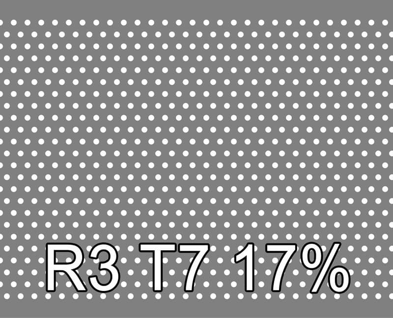 Reikälevyt Sinkitty 0.75x1000x2000mm R3 T7 16.7%