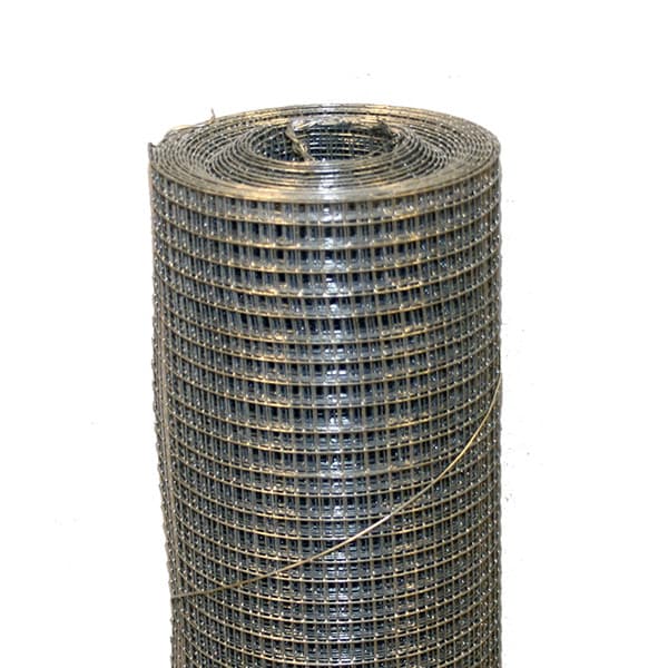 Eläinverkot Sinkitty 6.3x6.3x0.6mm 500mm 25m (Hiiriverkko)