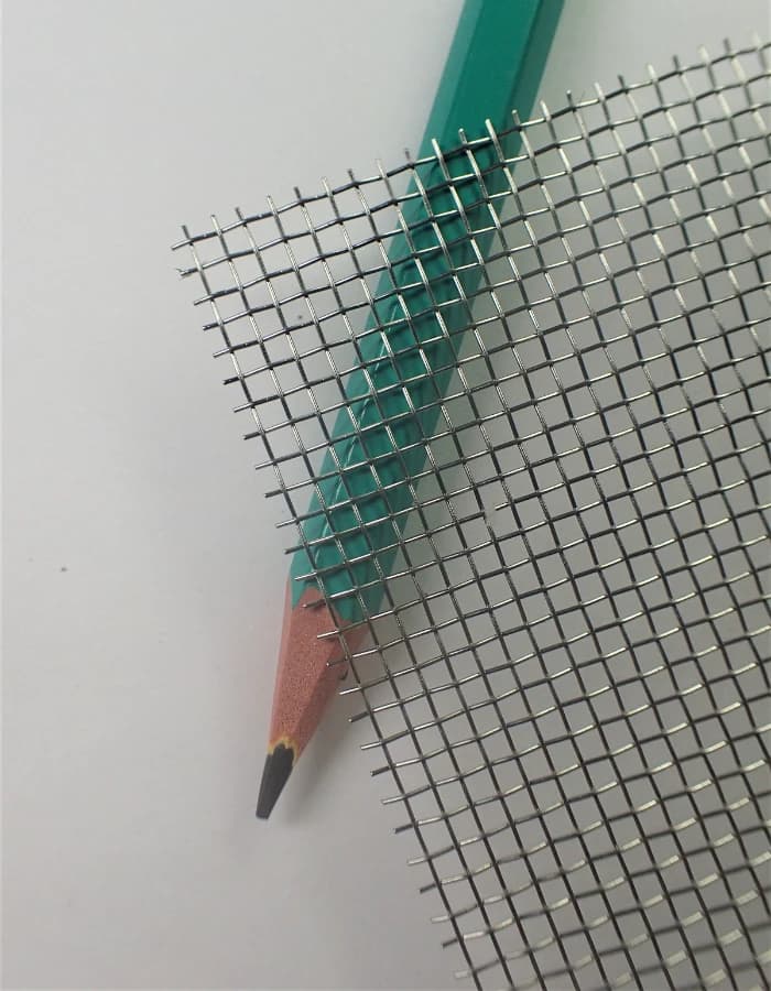 Kudotut verkot RST 1.738x1.738x0.381mm 1220mm (Mesh 12)