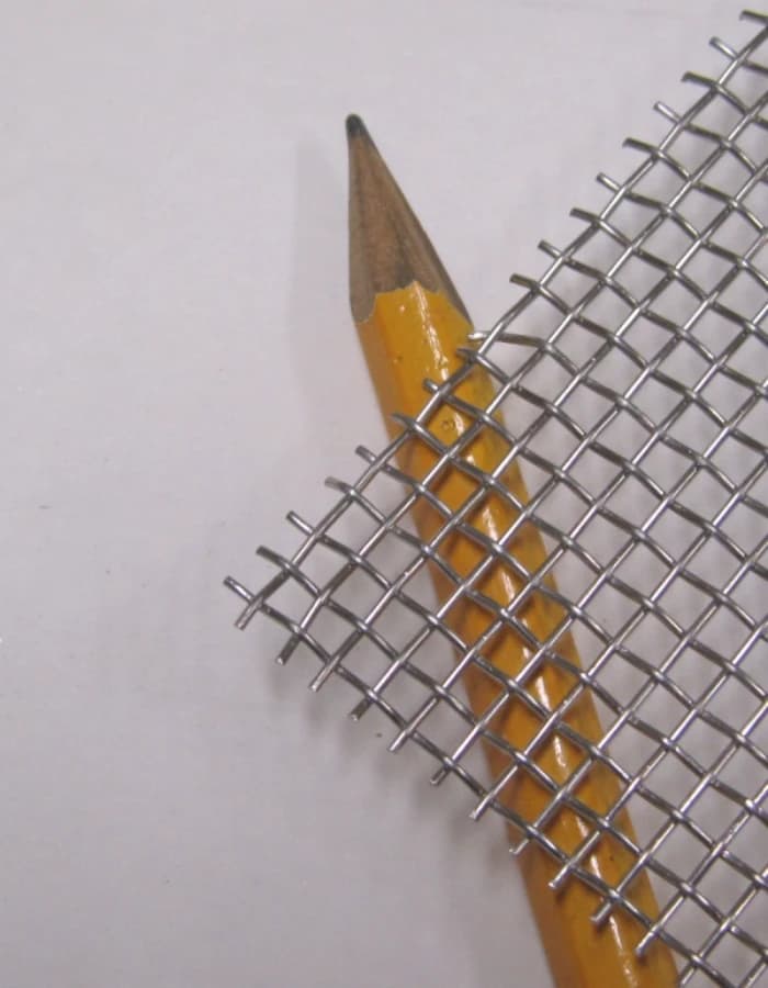 Kudotut verkot Alumiini 2.5x2.5x0.7mm 1220mm
