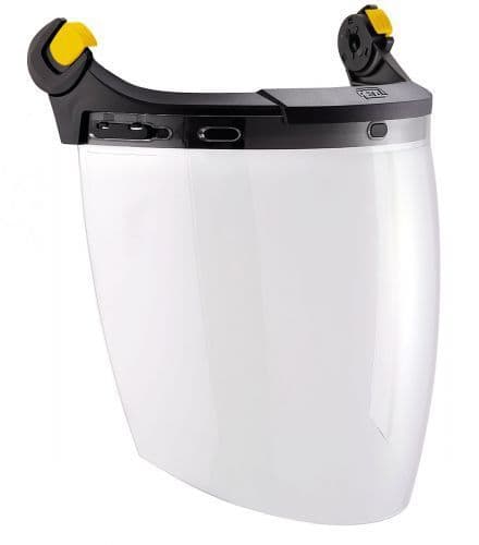 Henkilösuojaimet KOKOVISIIRI PETZL VIZEN EASYCLIP KIRKAS