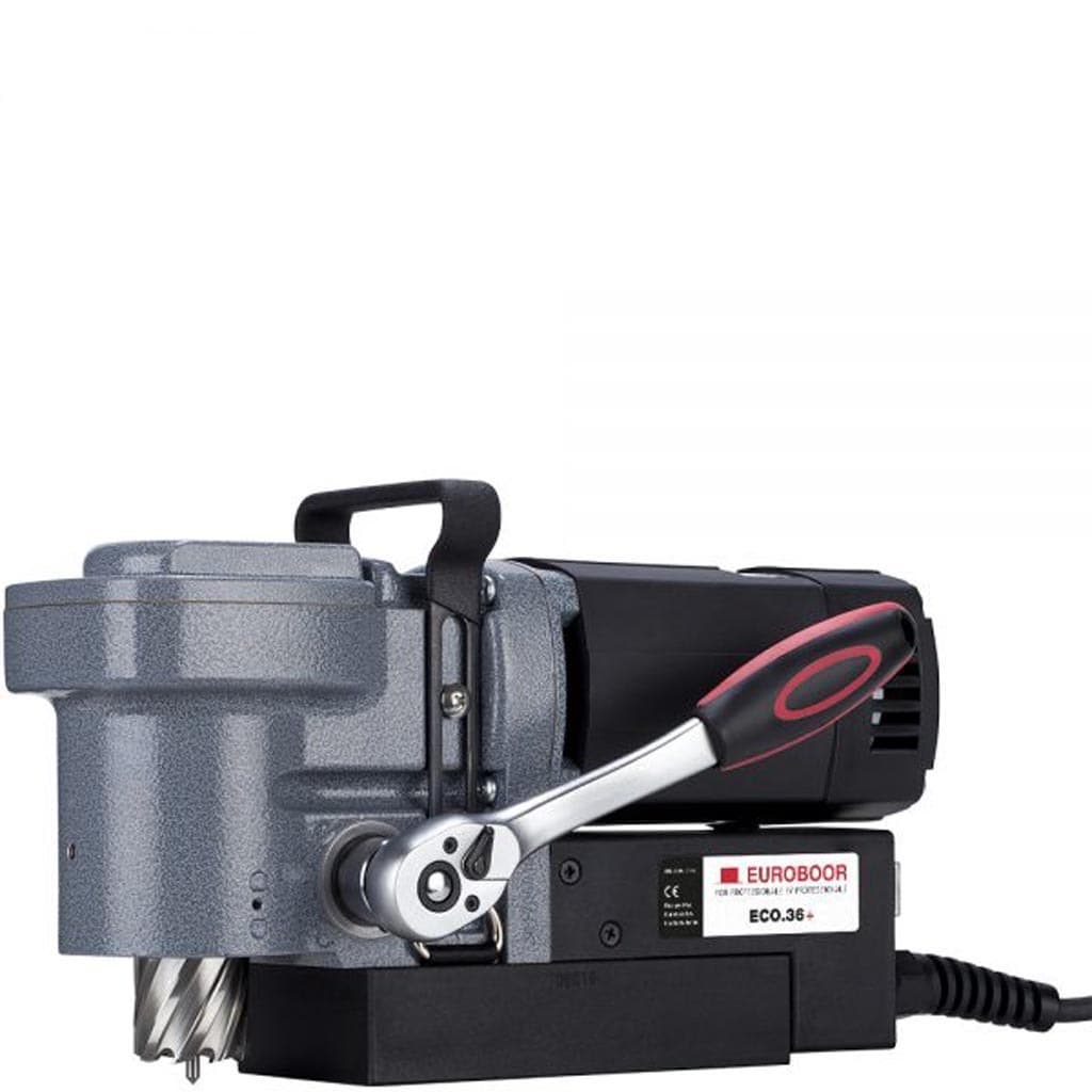 Työkalut EUROBOOR ECO36+ Magneettiporakone 90° 36mm matala