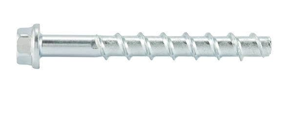 Ritilämatot Betoniruuvi Yläsinkilälle laipalla sinkitty 6x80mm 100kpl