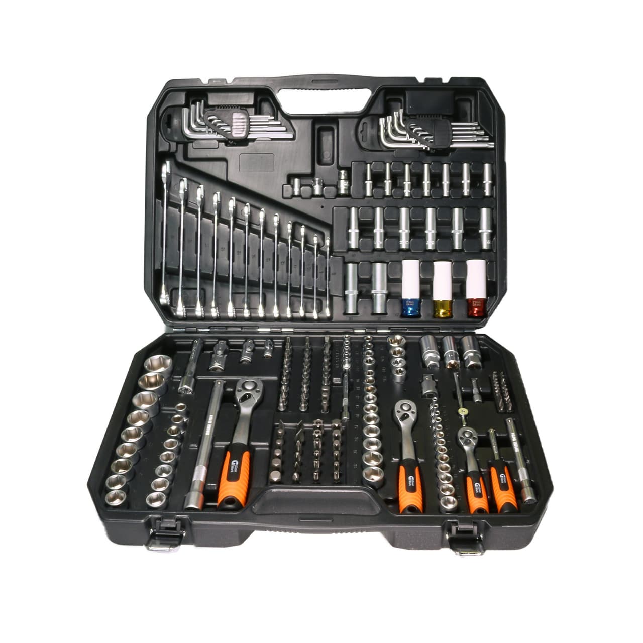 Työkalut GSON Työkalusarja 1/4”, 3/8” & 1/2” 176-osaa
