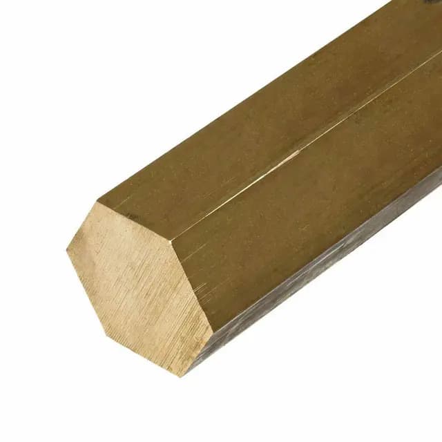 Kuusioteräkset Messinki CW614N 46mm 3000mm
