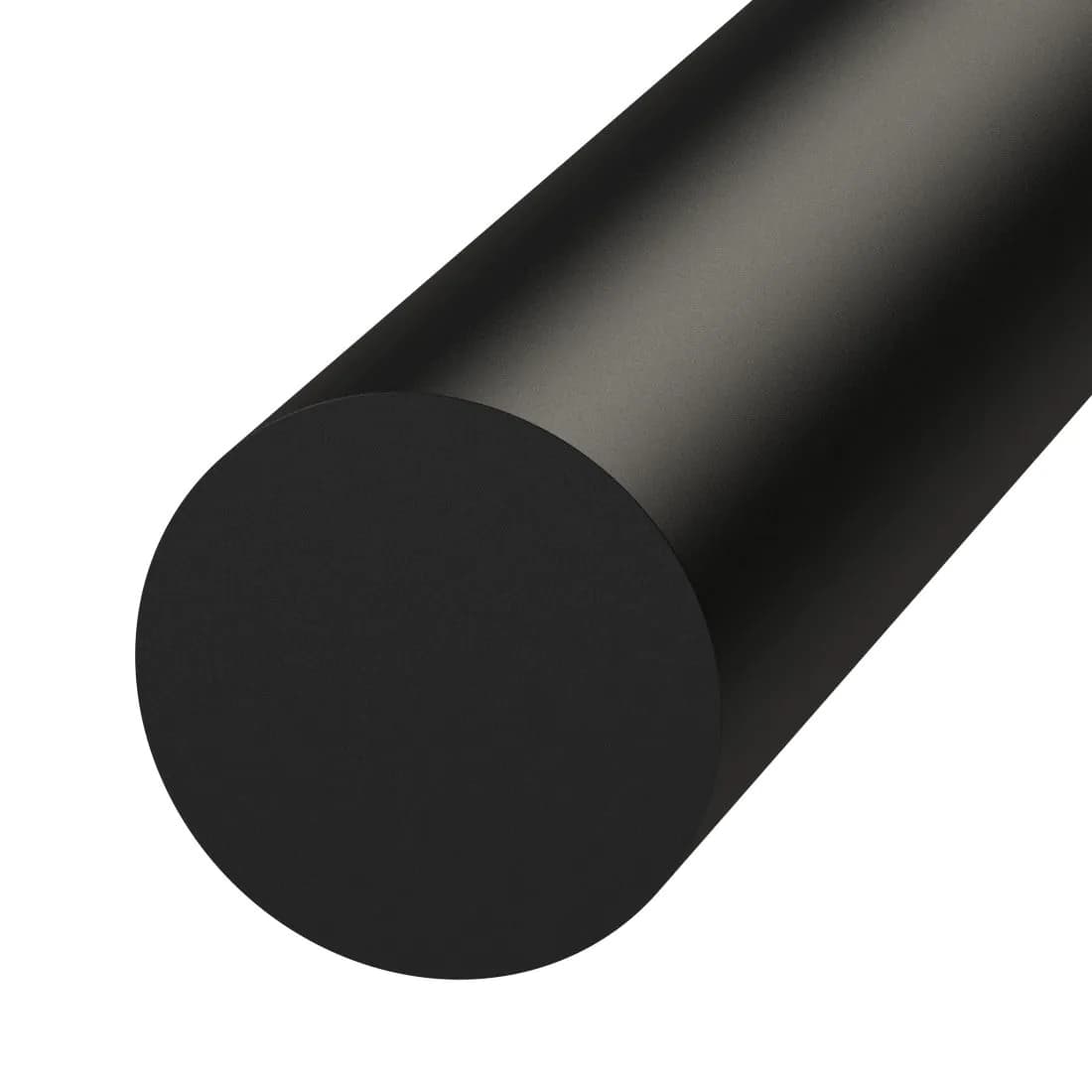 Pyörötangot PE-HD Musta Ø200mm 1000mm