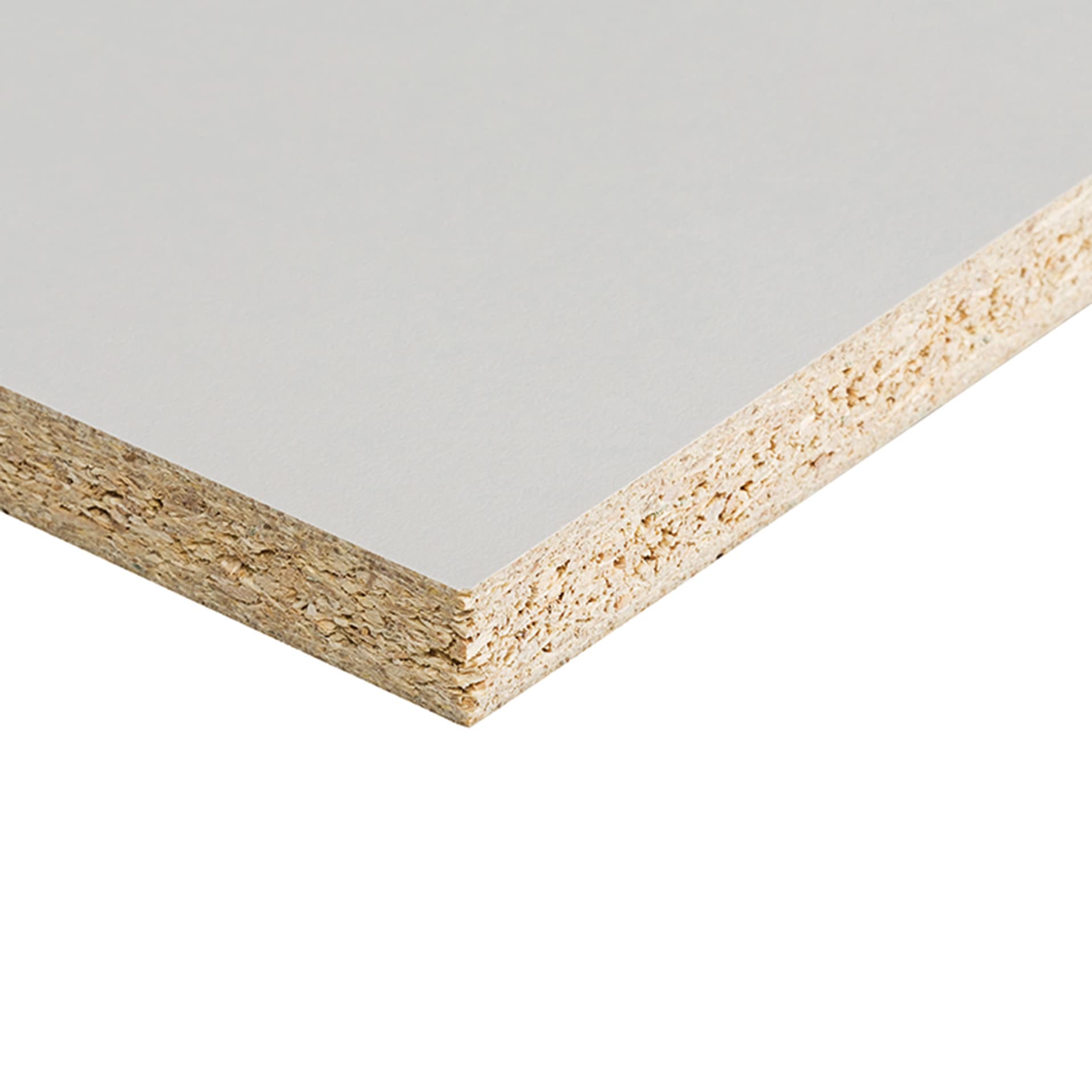 Puu ja kipsilevyt Melamiinilevy 18x1830x2750 P5 kosteutta kestävä Valkoinen sileä