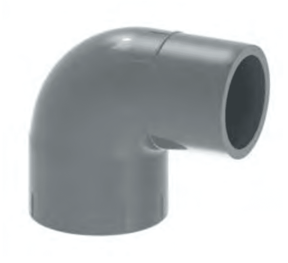 Putkenosat Kulma 90° PRO-FIT PVC-U 63x50mm