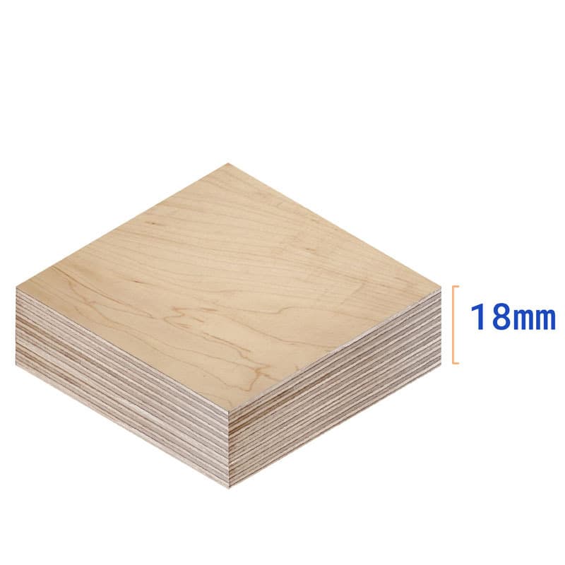 Puu ja kipsilevyt Vaneri koivu 18x2500x1250mm BB/WG