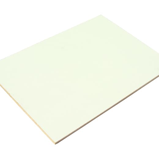Puu ja kipsilevyt Kovalevy LEIJONA maalattu valkoinen 3x1220x2745mm