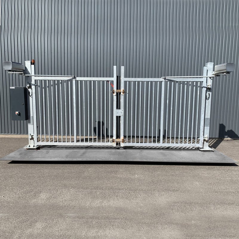 Työmaaportit Työmaaportti 2-Lehtinen Aukko 5000mm automaatti