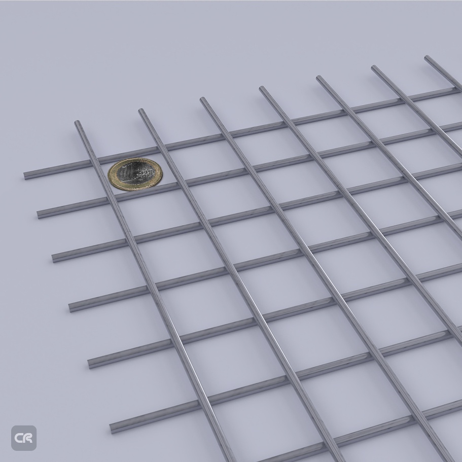 Hitsatut verkot RST 30x30x2.85 1000x2000mm