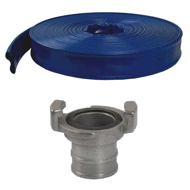 Uppopumput Letku uppompulle 50m sis. kynsiliitin ja letkukiristin