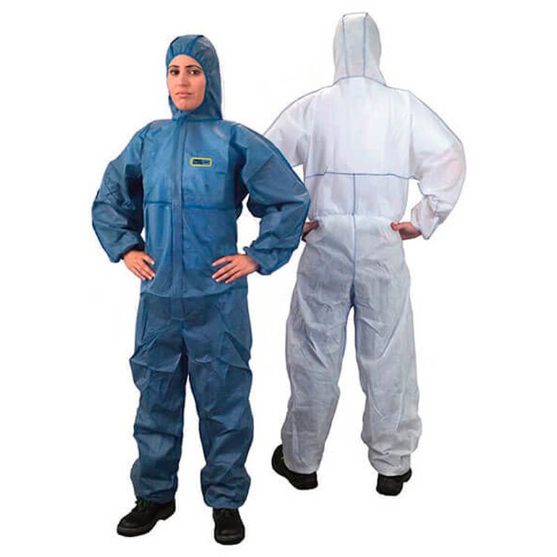 Pölynhallinta Kertakäyttöhaalari MS-Safe-Light - 3XL, valk.