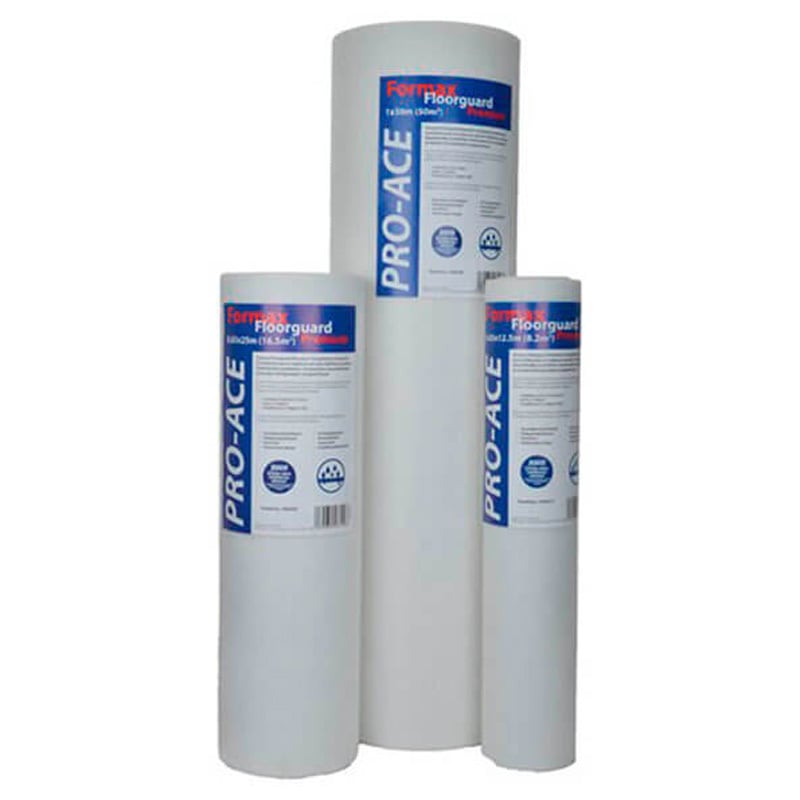 Pölynhallinta Itsekiinnittyvä lattiasuoja 0,65 x 12,5m 180g/m²