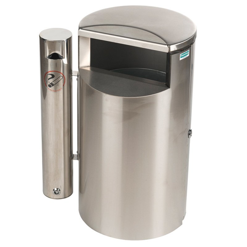 Roskakorit ja hiekka-astiat Roskakori tuhkaputkella RST 100 litraa