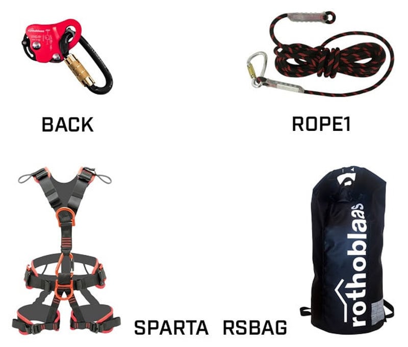 Kattoturva Turvavaljaat ammattilaisille -setti PRO