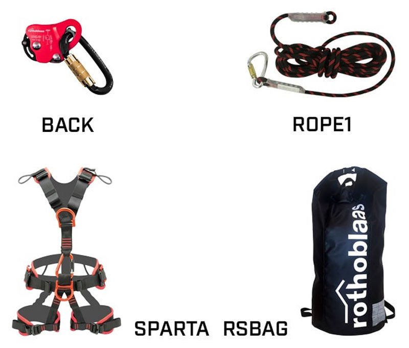 Kattoturva Turvavaljaat ammattilaisille -setti PRO