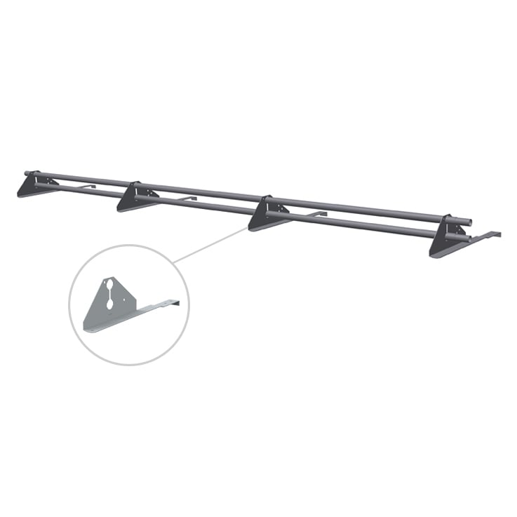 Kattoturva Lumiestepaketti tiilikatolle 3 m, aaltotiili