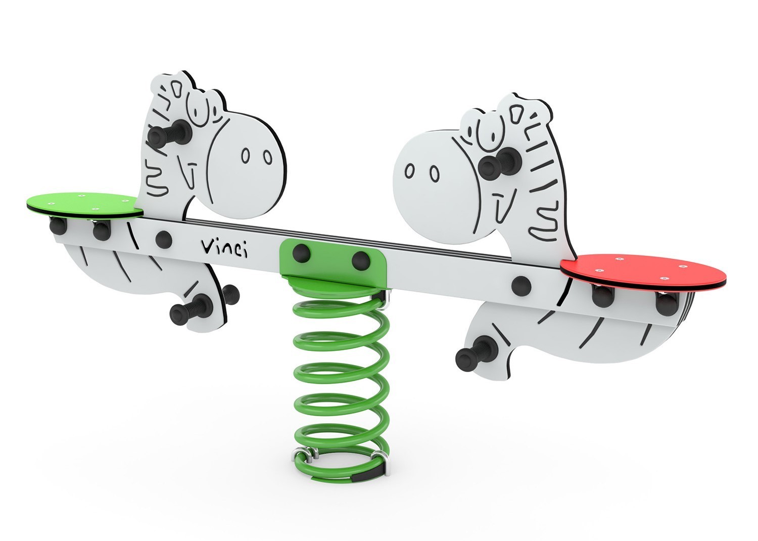 Leikkivälineet Jousikeinu 2 Seepraa