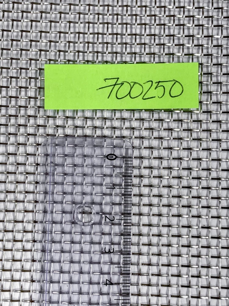 Kudotut verkot HST 2.5x2.5x0.7mm 1220mm (Mesh 8)